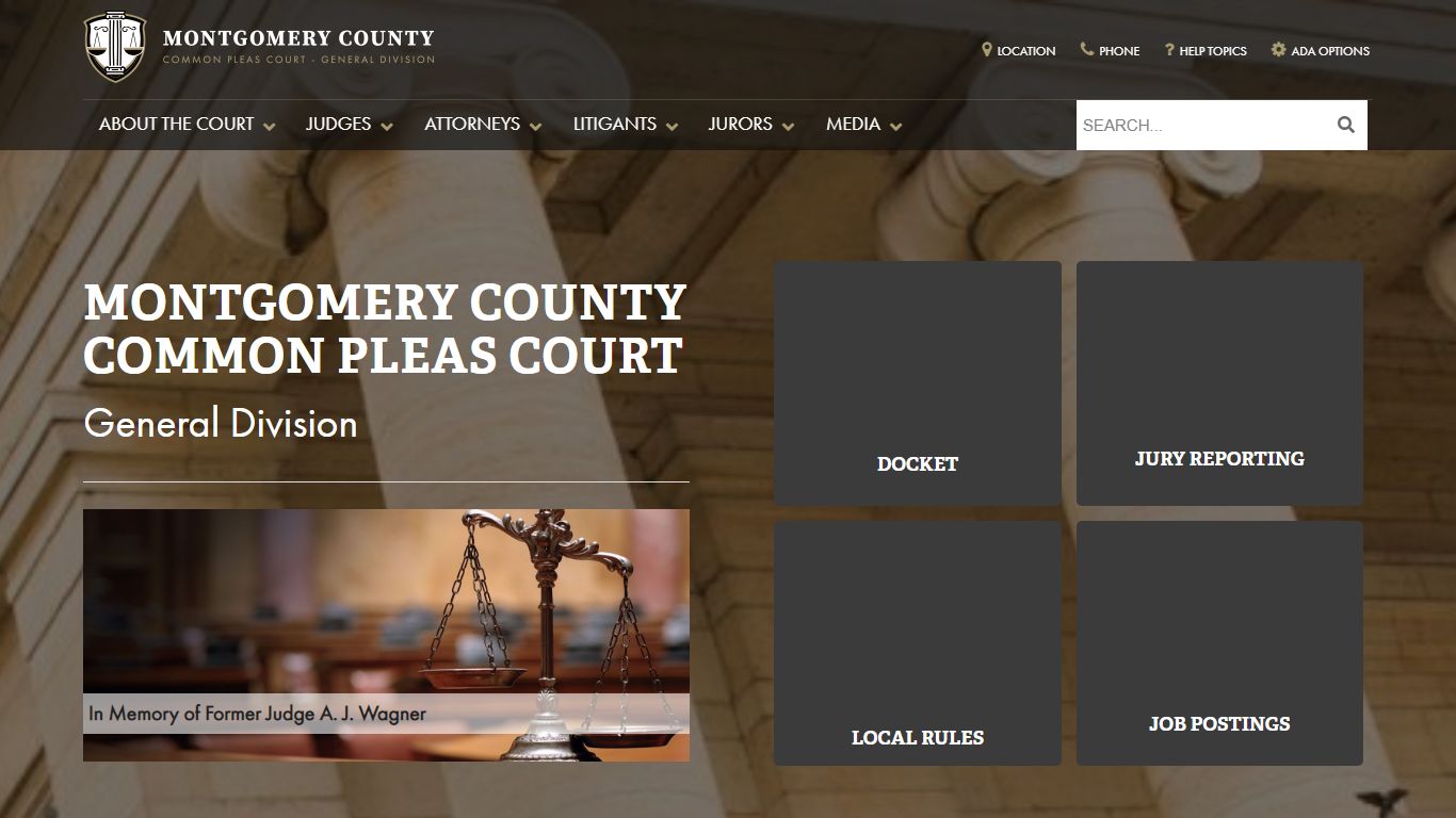 Montgomery County Common Pleas Court – Justly serving Montgomery County ...